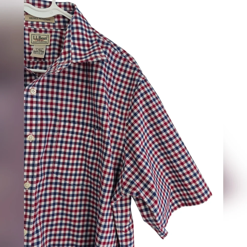 J. Crew Wrinkle Resistant Plaid Button Down Shirt LT Preppy Classic Heritage